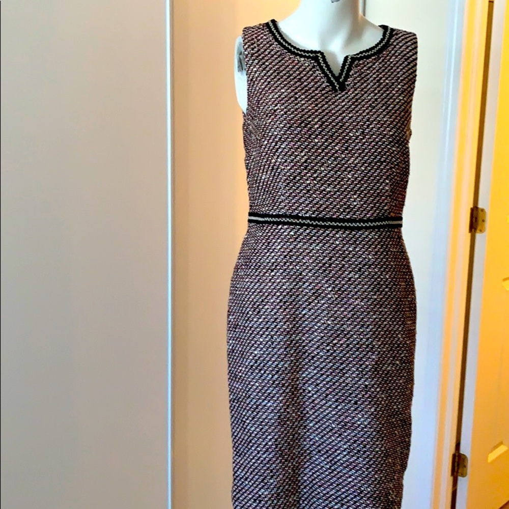 COPY - Talbot petite tweed dress knee length
